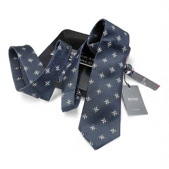 boss silk tie